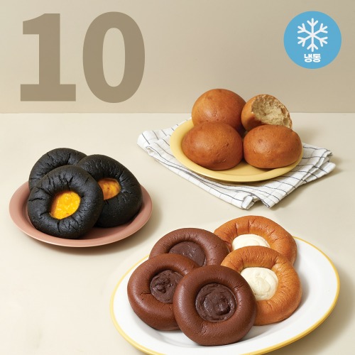 [산소빵]10개 골라담기 - 고단백질 고식이섬유 식단빵
